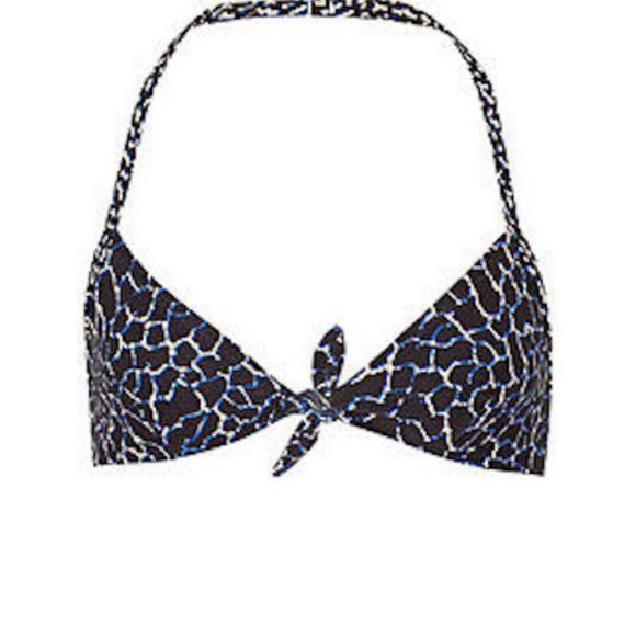 Proenza Schouler Reef Print Tie Front Bikini - Picture 3 of 6